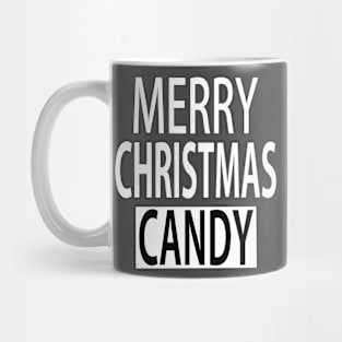 Merry Christmas Candy Mug